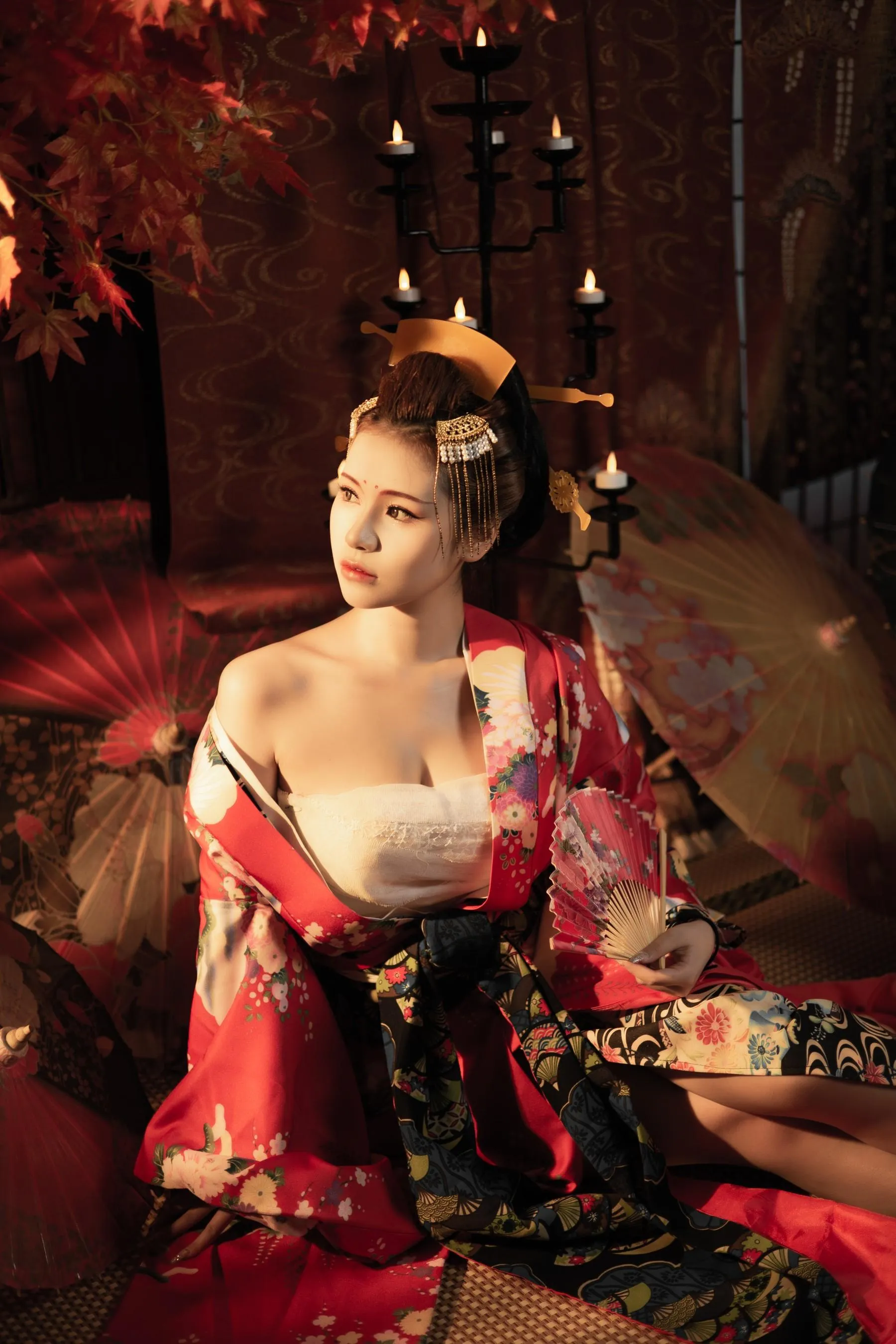 [艺图语] 2022.06.23 恶女花魁 奶酪 [23P]插图9